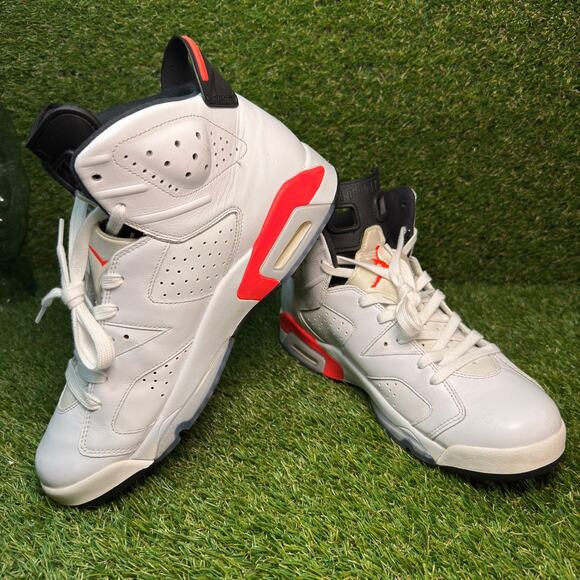 Air Jordan 6 Retro \'White Infrared\' 2014 Size 12 384664-123 main image 6